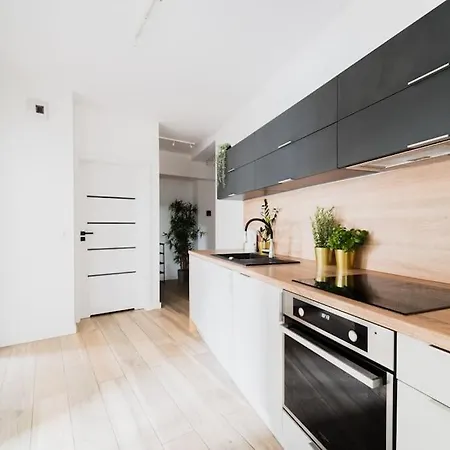 Center - 3 - New Building - Private Parking Place - Garage Appartamento Breslavia