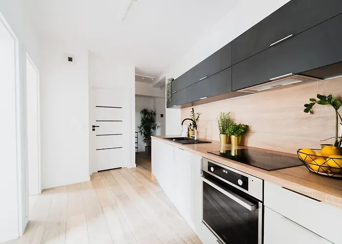 Center - 3 - New Building - Private Parking Place - Garage Appartamento Breslavia